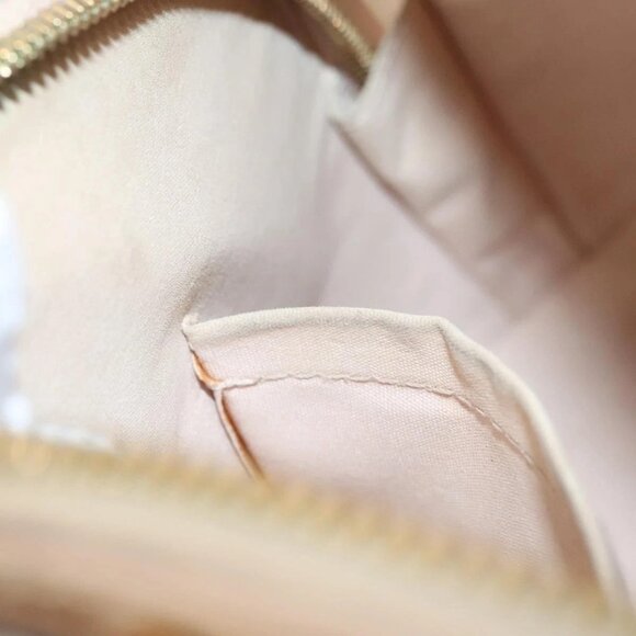 LOUIS VUITTON Monogram Vernis Alma BB Hand Bag Beige Dunne - Picture 14 of 16